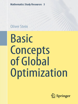 cover image of Basic Concepts of Global Optimization